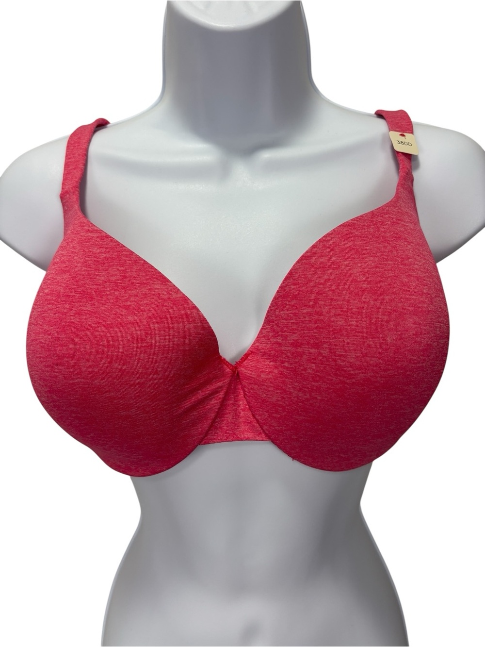 Deesse Flawless T-Ser T-Shirt Bra Size 38DD Pink Underwire Adjustable Straps NWT